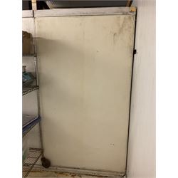Zanotti fridge unit with walk in fridge, door and panels, 240cm x 240cm x 220cm high - VIEWING IN SITU BY APPOINTMENT ONLY at YO61 4RT - THIS LOT IS TO BE COLLECTED BY APPOINTMENT FROM DUGGLEBY STORAGE, GREAT HILL, EASTFIELD, SCARBOROUGH, YO11 3TX