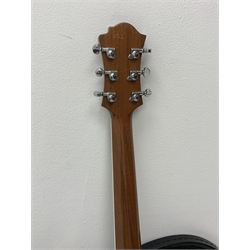 BC Rich electro acoustic guitar serial no. 001 in carrying case