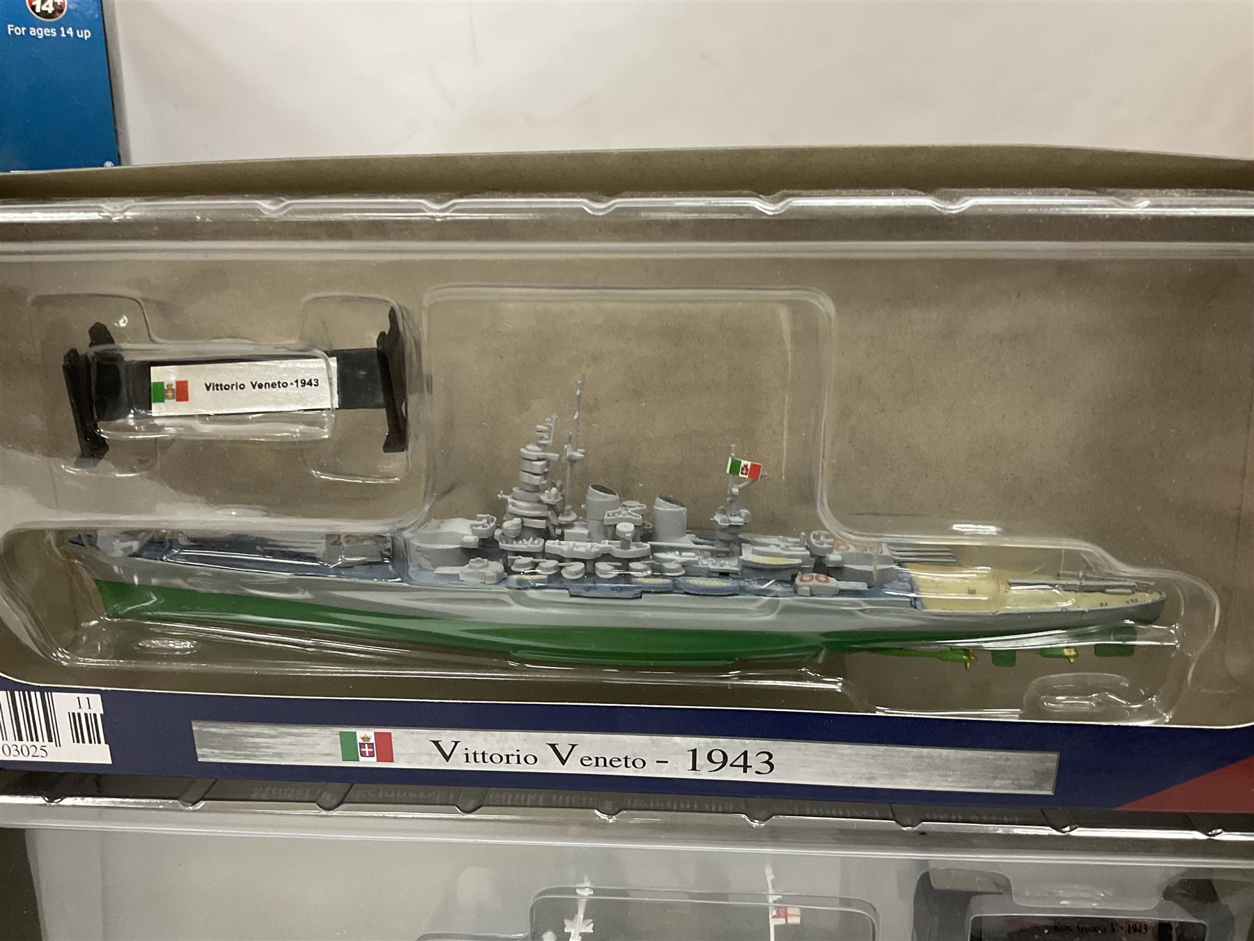 Corgi - five die-cast models of WW2 aircraft; and five models of warships; all boxed (10)