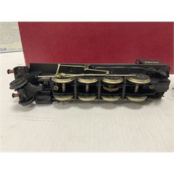 DJH Models - two ‘00’ gauge kit built model railway locomotives and tenders comprising K37 Highland Railway/LMS Castle 4-6-0 no.14685 in LMS crimson and K38 BR/WD 2-8-0 no.90124 in BR black; in original boxes 