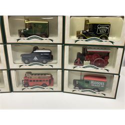 Fifty-nine Lledo Days Gone die-cast models, predominantly advertising/promotional vehicles; all boxed (59)