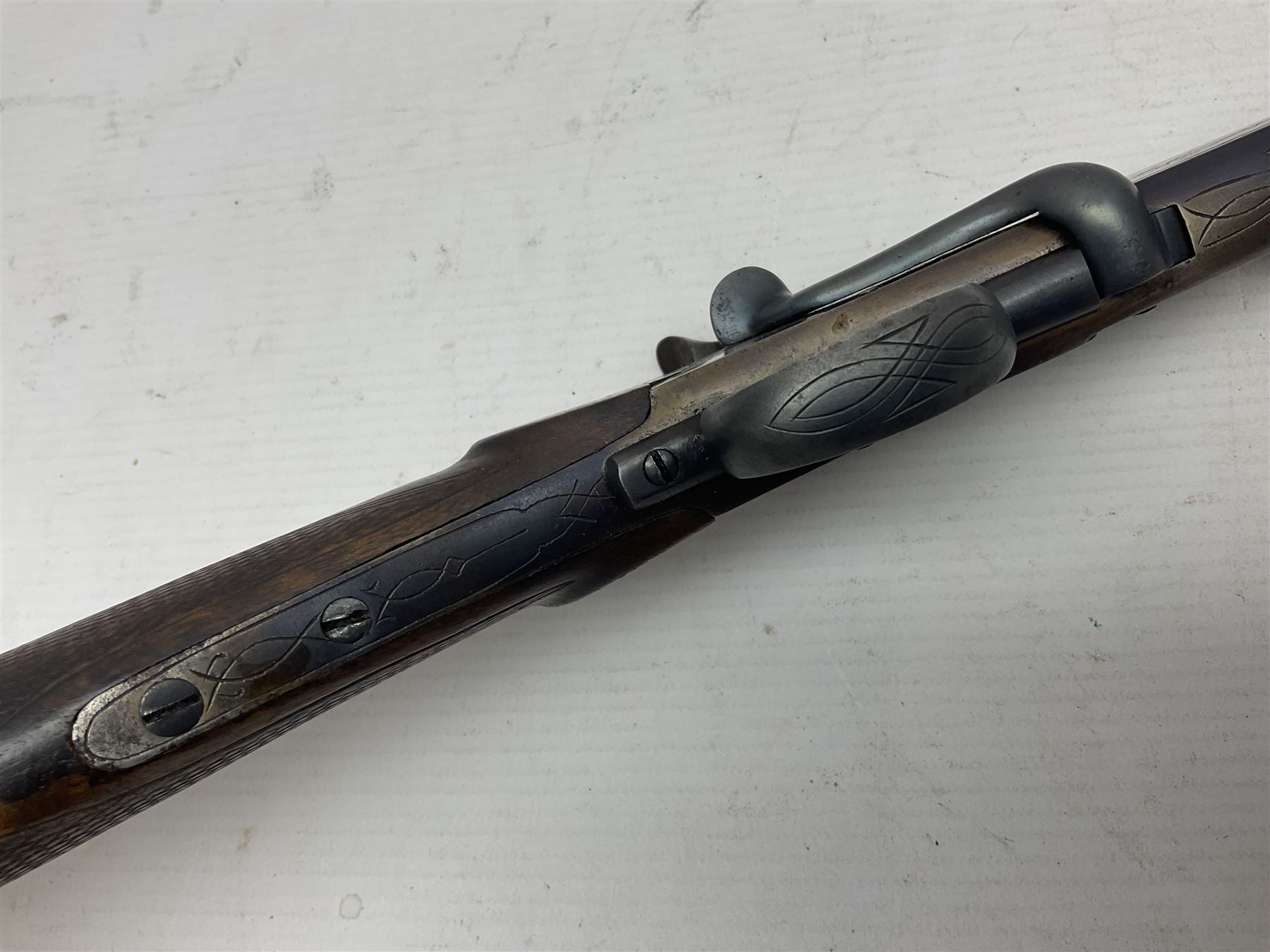 SHOTGUN CERTIFICATE REQUIRED - Belgian .410 folding single barrel hammer shotgun, with 75cm(29.5