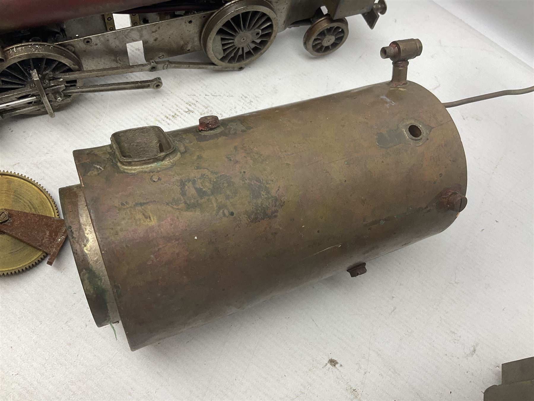 Three part-built live steam locomotives - 1.75