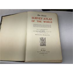 Victory Atlas of the World by The Daily Telegraph, containing plates or maps and diagrams, The Times Atlas & Gazetteer of the World, Selfridge Edition, 1922 