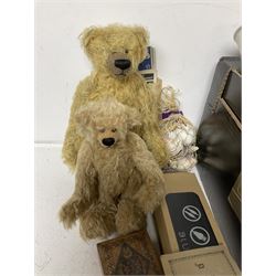 Two World of Razz bears, together with collection of ephemera, games and other collectables  