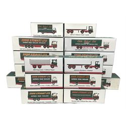Atlas Eddie Stobart - sixteen 1:76 Special Edition Collector die-cast models, all boxed