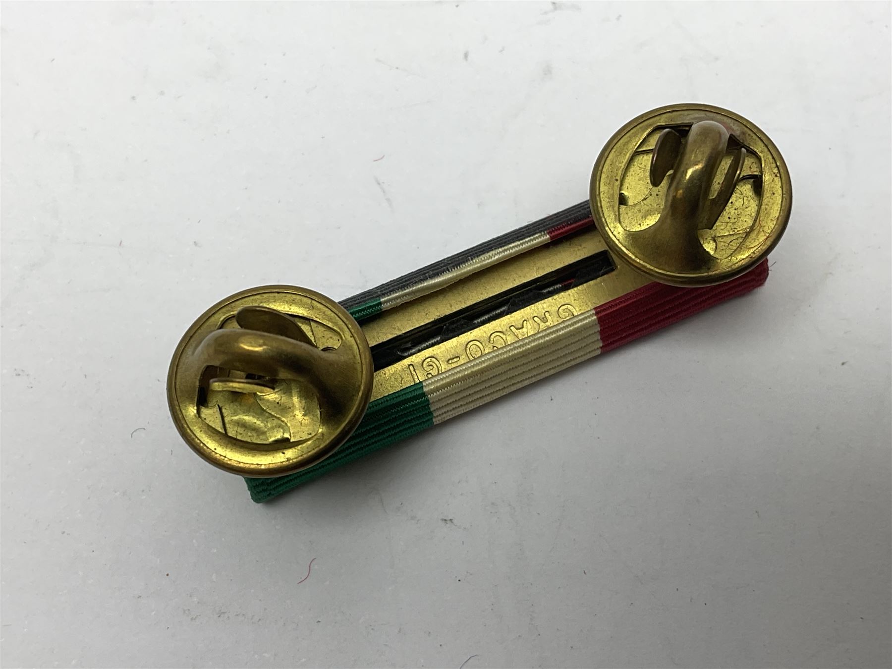 RAOB jewel Bourn Lodge 9394 with 25 years bar; two masonic jewels and triangular pendant watch; British Iron Cross style propaganda medallion; French Legion of Honour and Combatants Cross; and three foreign medals