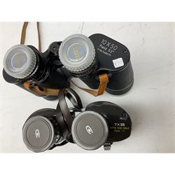 Six cased pairs of binoculars, to include Mirador 10x40, Chinon Countryman 7x35, Yashica 10x50, Yashica 8x40 etc