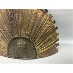 French Lancers Tscphska helmet plate 1804 pattern