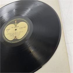 The Beatles White album vinyl record, with side opening gatefold sleeve, Apple Records, Stereo, SLPEA-1007 and 1008, YEX 710, 711 and 712