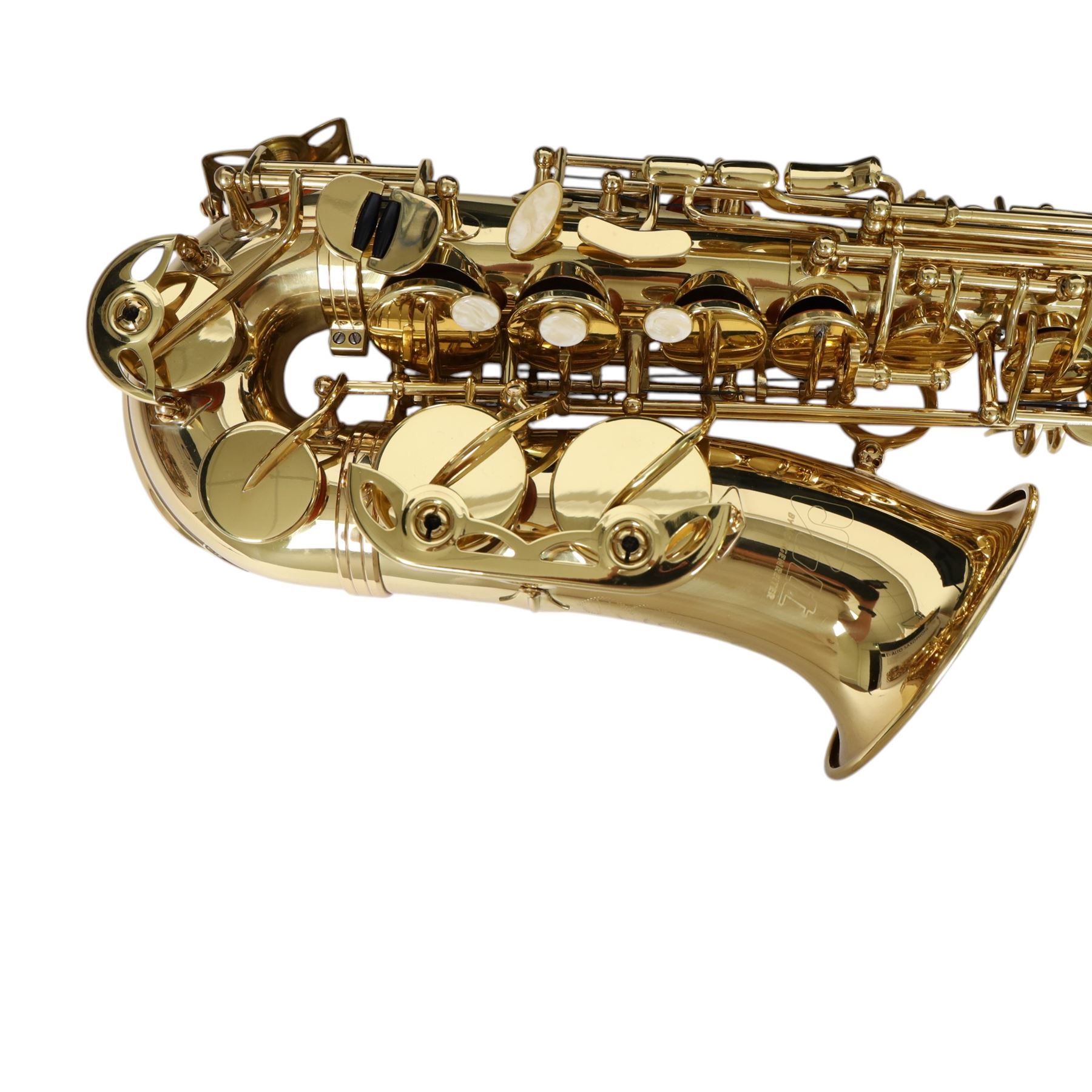 Volt Voggenreiter alto saxophone, contained within hard fitted carrycase and original box