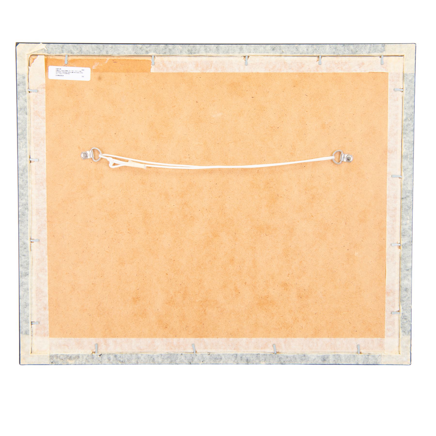 William Lionel Wyllie RA (British 1851-1931): HMS Blenheim, returning home with the body of the late Prince of Battenberg after it had been transferred to her from HMS Blonde at Maderia, monochrome watercolour signed 23cm x 33cm 
Provenance: original illustration for The Graphic pub. 8th February 1896; purchased David Duggleby Ltd 17th July 2020 Lot 8. HMS Blenheim was a Blake-class first class protected cruiser that served in the Royal Navy from 1890-1926. She was built by Thames Ironworks & Shipbuilding Company at Leamouth, London.