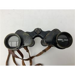 Three pairs of binoculars comprising Aitchison London 'The Owl', GreenKat 8x40 and Pentax 8x24