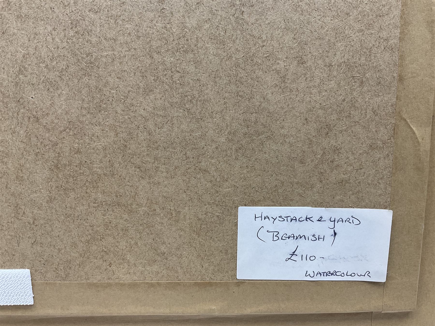 Ron Wagstaff (Northern British 20th Century): 'High and Dry - Norfolk', 'Haystack and Yard - Beamish', 'Newark Fairground' and Farmyard Landscapes, collection of five watercolours signed, variously titled verso max 35cm x 44cm (5)