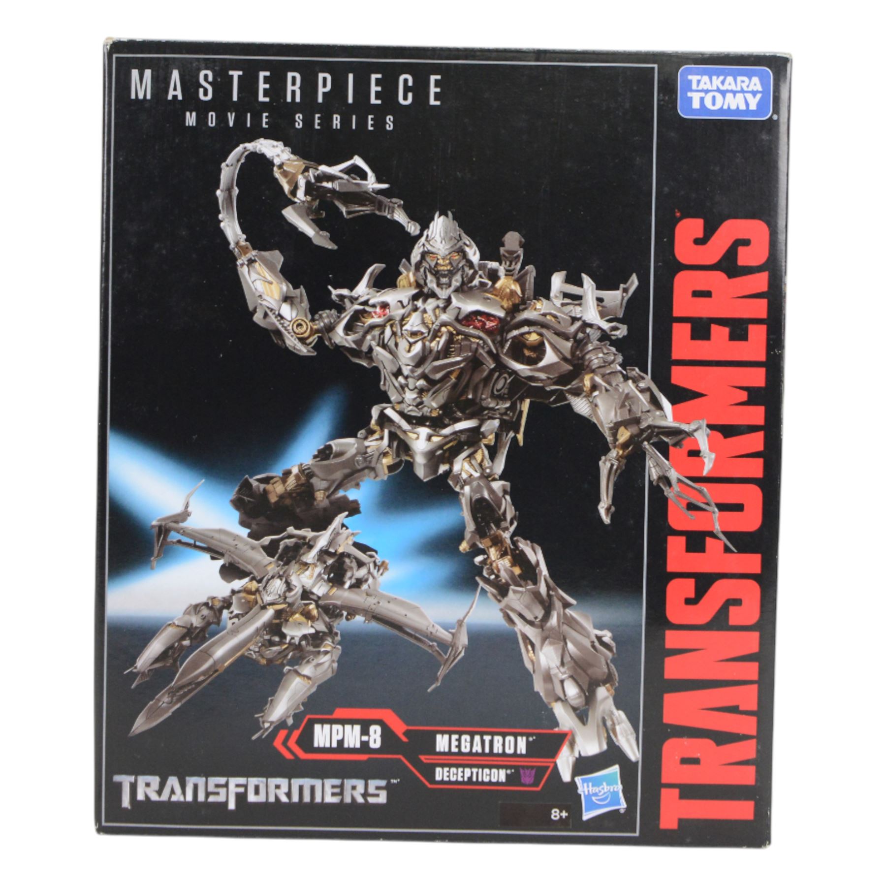 Takara Tomy Hasbro Transformers Masterpiece Movie Series MPM-8 Megatron Decepticon, boxed