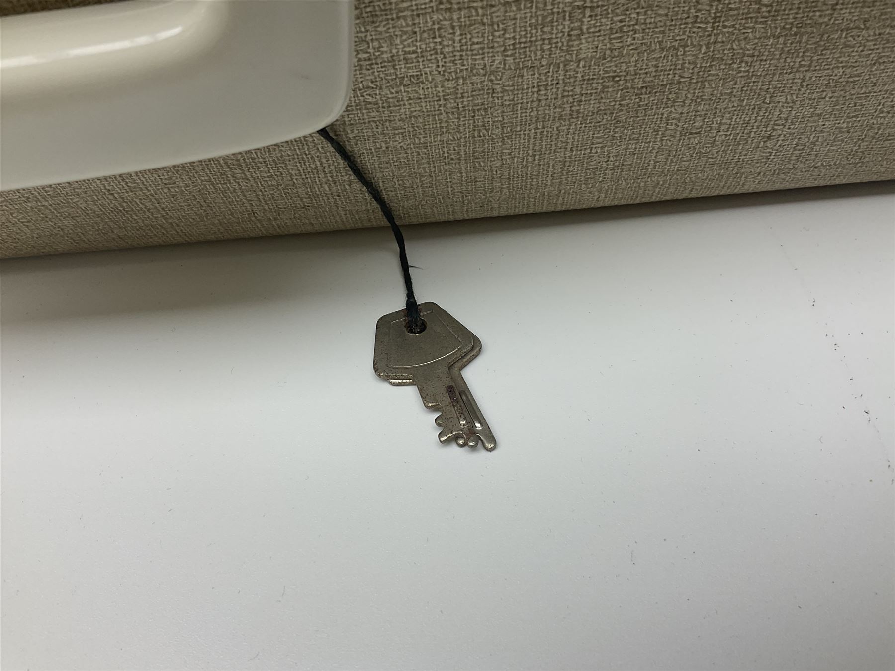 Husqvarna combina II sewing machine in case, with instruction manual and sewing box