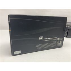 Three Ixo Models 1:12 scale die-cast models of motorcycles - BRB007 Honda NSR500 Michael Doohan 1998; BRB001 Honda RC211V Valentino Rossi 2003; and Yamaha YZR-M1 Colin Edwards MotoGP Phillip Island 2007; all boxed (3)