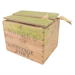 Warre's 1983 vintage port, 75cl unknown proof, twelve bottles, cased  