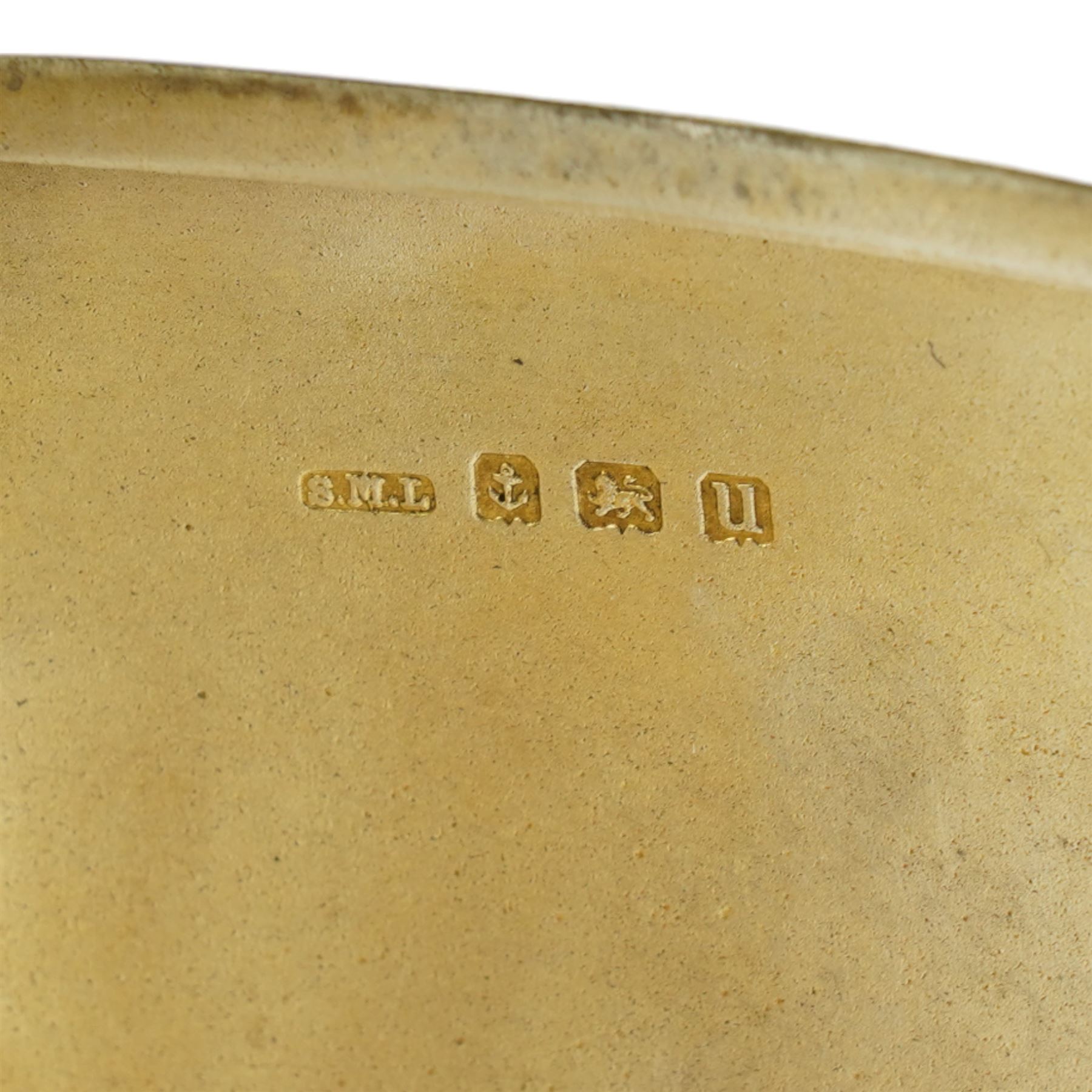 Engraved silver cigarette case Birmingham 1919 another 1930, silver sweetmeat dish and two small silver photograph frames 