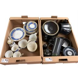 Denby Bokhara Kismet part tea and dinner service, including coffee pot and teapot, togethe...