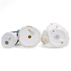 Eleven Royal Doulton figures, including Miss Demure HN1402, Ninette HN4717, Janet HN1537, Embrace HN4258 etc 