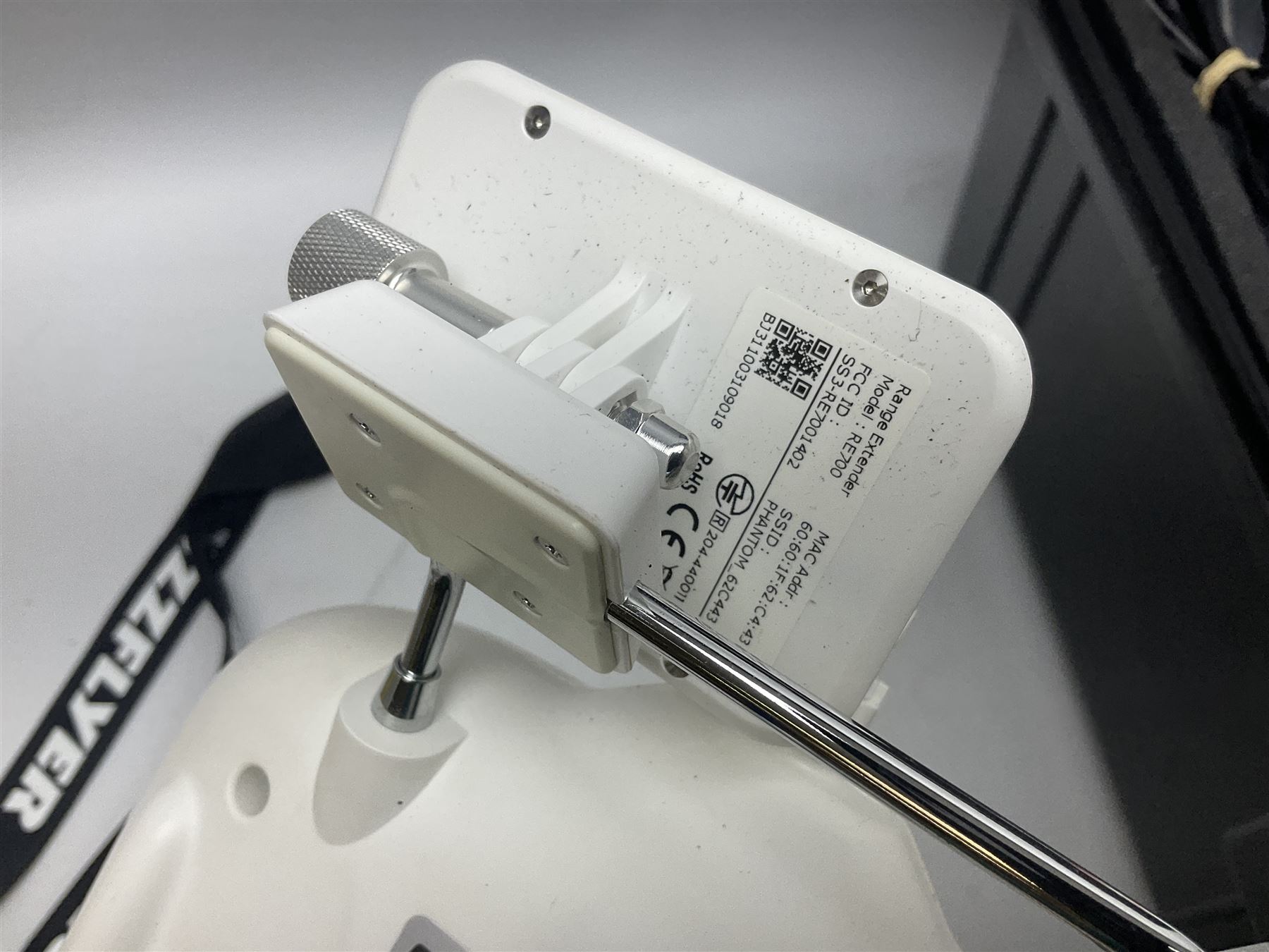 DJI Phantom 2 Vision Plus 3.0 drone, with controller, battery pack, blades, chargers and other accessories in fitted foam lined hard plastic case