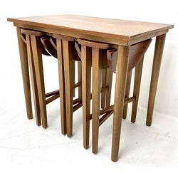 Mackintosh teak nest of tables