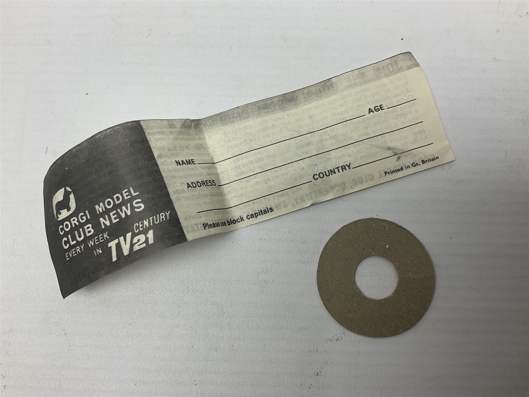 Corgi die-cast model No.492 Volkswagen (Beetle) European 