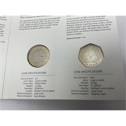 The Royal Mint United Kingdom 2019 brilliant uncirculated annual coin set, in card folder