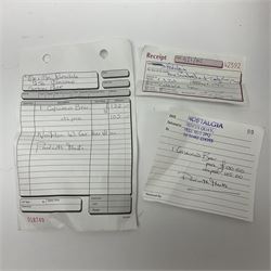 The Cotswold Bear Company - three limited edition teddy bears comprising ‘Lucas’ no. 1/1 H37cm and ‘Stonehenge’ no. 2/15 H39cm, both from the Back to the Wild Cub collection; and ‘Monsoon’ no. 3/10 H34cm from the Safari collection; all with original labels and purchase receipts (3) 