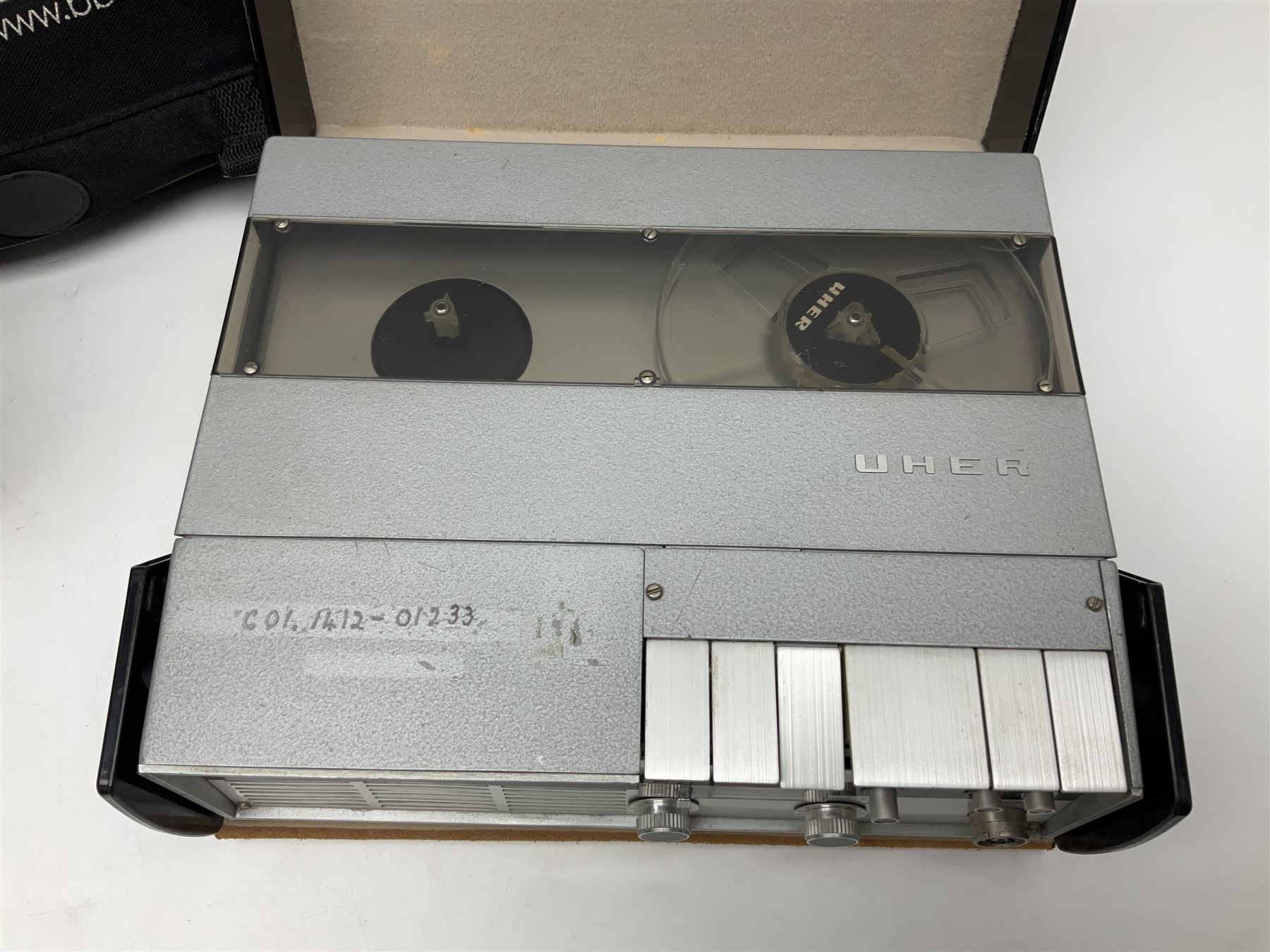 Uher 4100 Report-V professional tape recorder, with case, together with Uher 4000 Report professional tape recorder 