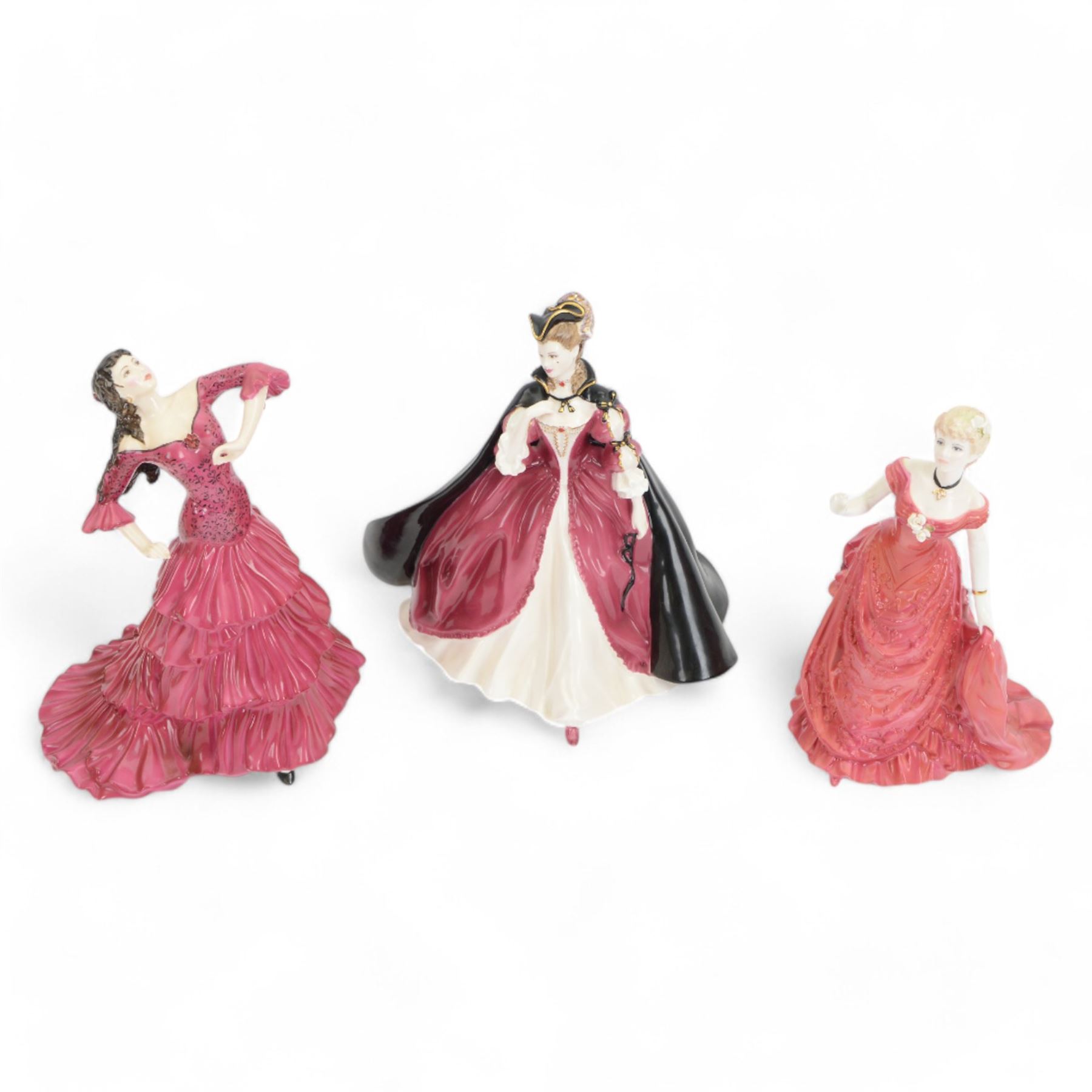 Three Coalport figures | Ceramics | 124631