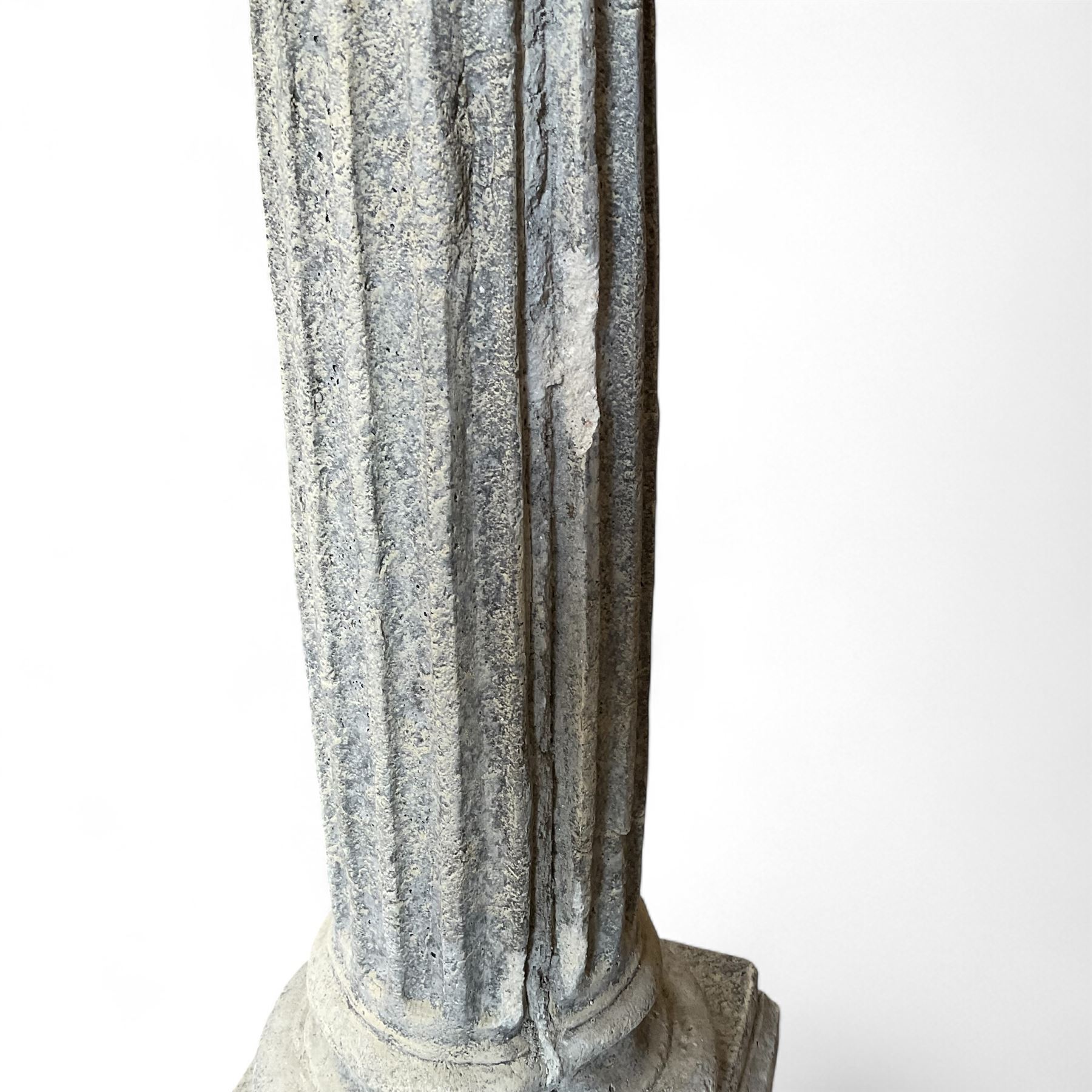 Small Cast Stone Corinthian Column