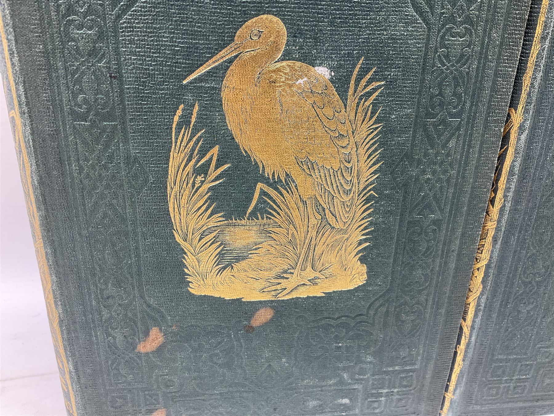 Morris, Rev Francis Orpen; A History of British Birds, six volume set. In original gilt embossed cloth, with approximately 358 hand coloured plates