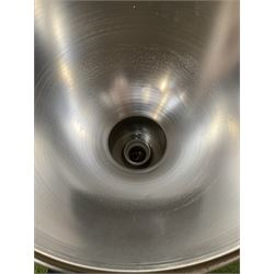 Set of ten Hilclare industrial ceiling hanging lights single phase 