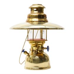 Super Petromax Rapid 829/500CP pressure lantern in brass case H40cm 