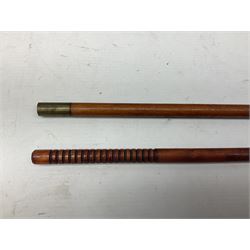 W.W. Greener 12-bore side-by-side double barrel non-ejector shotgun, with 76cm barrels, side safety, engraved lock, figured walnut stock with chequered grip and fore-end, no.33408, 120.5cm overall; in fitted canvas covered case with tools and accessories including .22 12-bore dog training device. SHOTGUN CERTIFICATE REQUIRED.