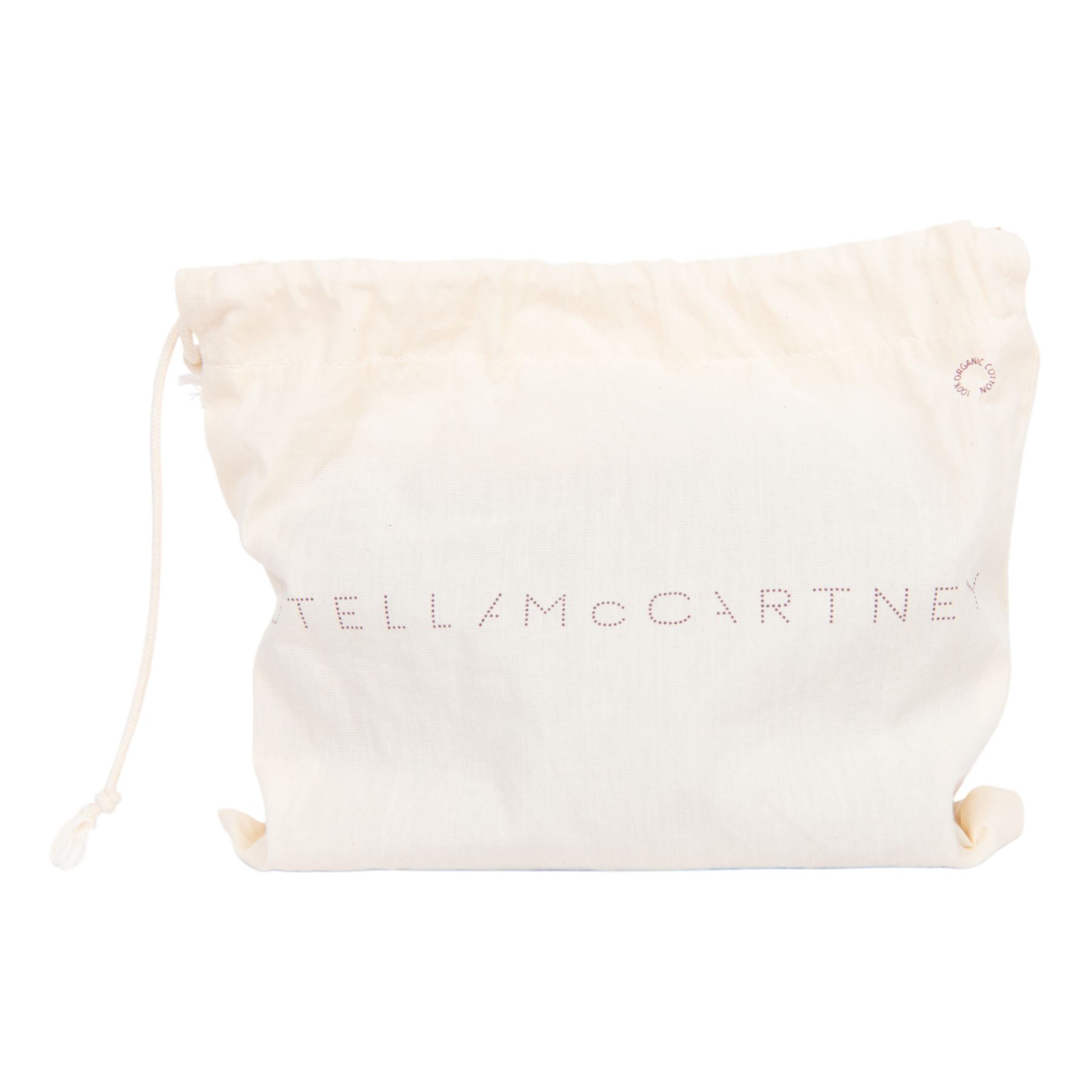 Stella McCartney Falabella black shaggy deer cross-body bag, the compact foldover design with signature silver-tone curb chain trim and chain strap, logo disc charm and pink logo lining, stamped Stella McCartney Made in Italy, with dust bag