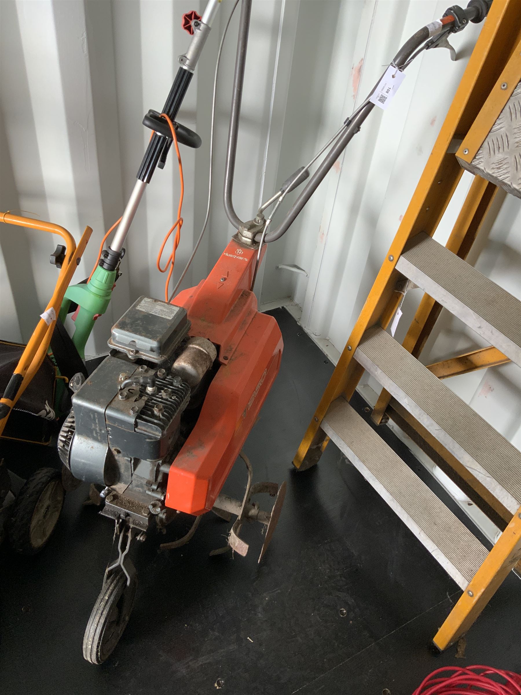 Husqvarna T250 petrol garden tiller THIS LOT IS TO BE COLLECTED BY