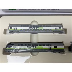 Trix Minitrix 'N' gauge - No.11610 'City Airport Train' Express Commuter Train; boxed