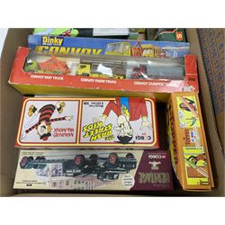 Various makers - collection of nearly forty boxed or carded die-cast models by Dinky, Corgi, Efsi etc including TV/Film related, Comics, Eddie Stobart, advertising and promotional etc