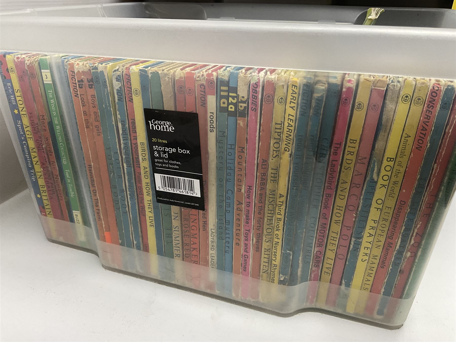 Children's annuals, books and booklets, including Scorcher Annual 1975, Valiant Annual 1977,  Beano Annual 2004, 2005 etc, The Big Enid Blyton Book, various Woman's Weekly magazines, Spot's Magical Christmas by Eric Hill and other similar hardback children's books etc, in four boxes 