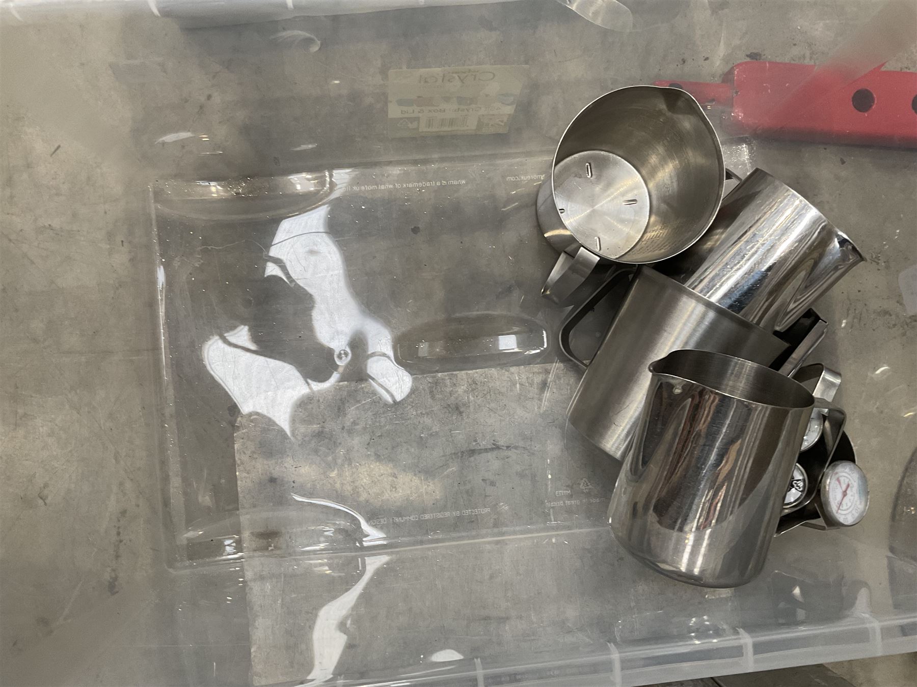 Jura GIGA X3 commercial coffee machine, Dualit Milk Frother and a Milk cooling cabinet, with other accessories