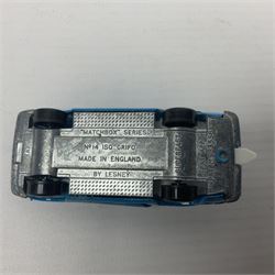 Matchbox 1-75 Series 'Superfast' ex-shop stock - eight models comprising 9e AMX Javelin, 13e Baja Buggy, 14d Iso Grifo, 19e Road Dragster, 22d Freeman Intercity Commuter, 23e Volkswagen Camper, 27e Lamborghini Countach and 29d Racing Mini; all boxed (8)