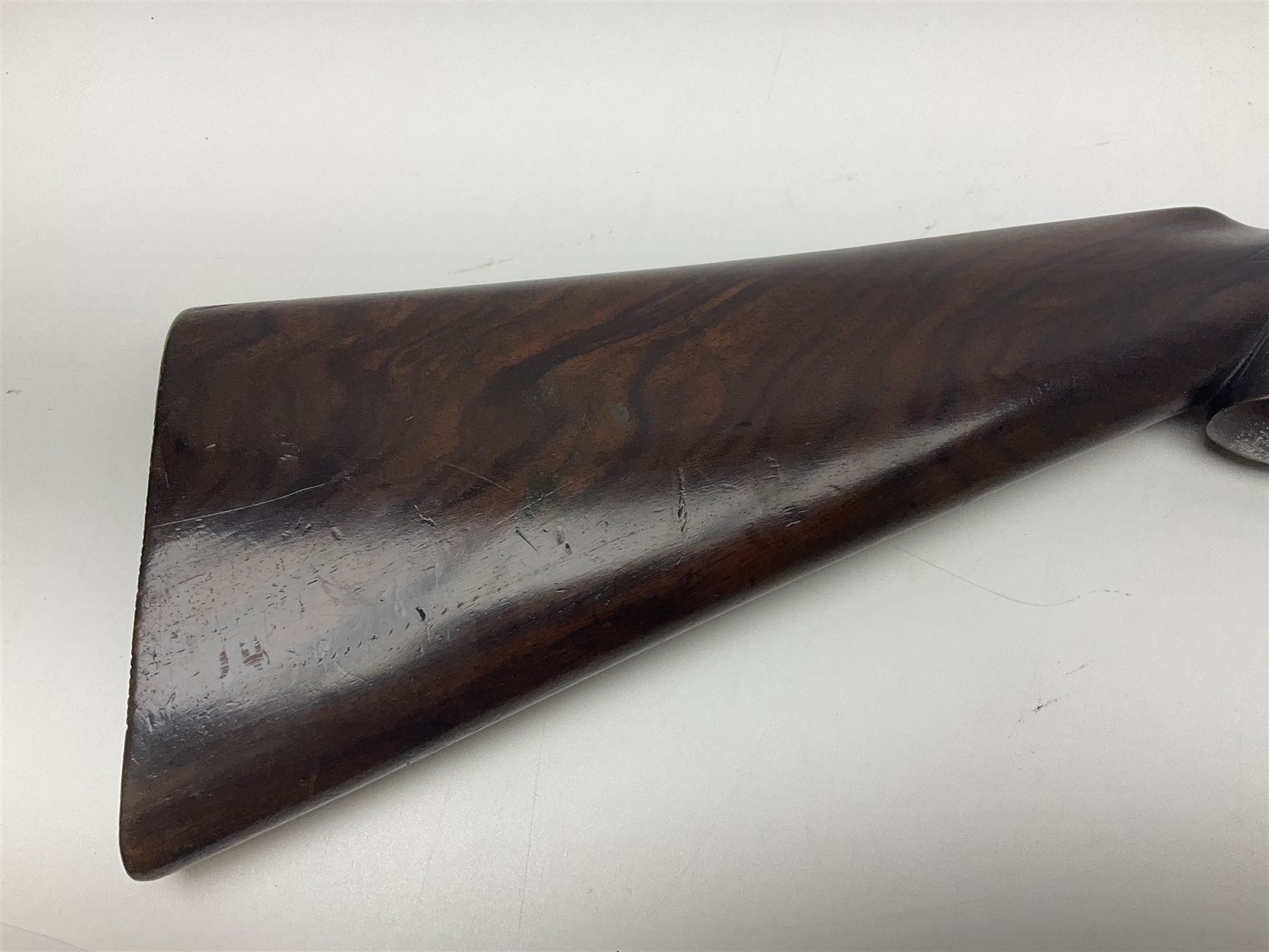 W.R. Pape Newcastle-upon-Tyne .297/250 Rook rifle, the 69cm (27