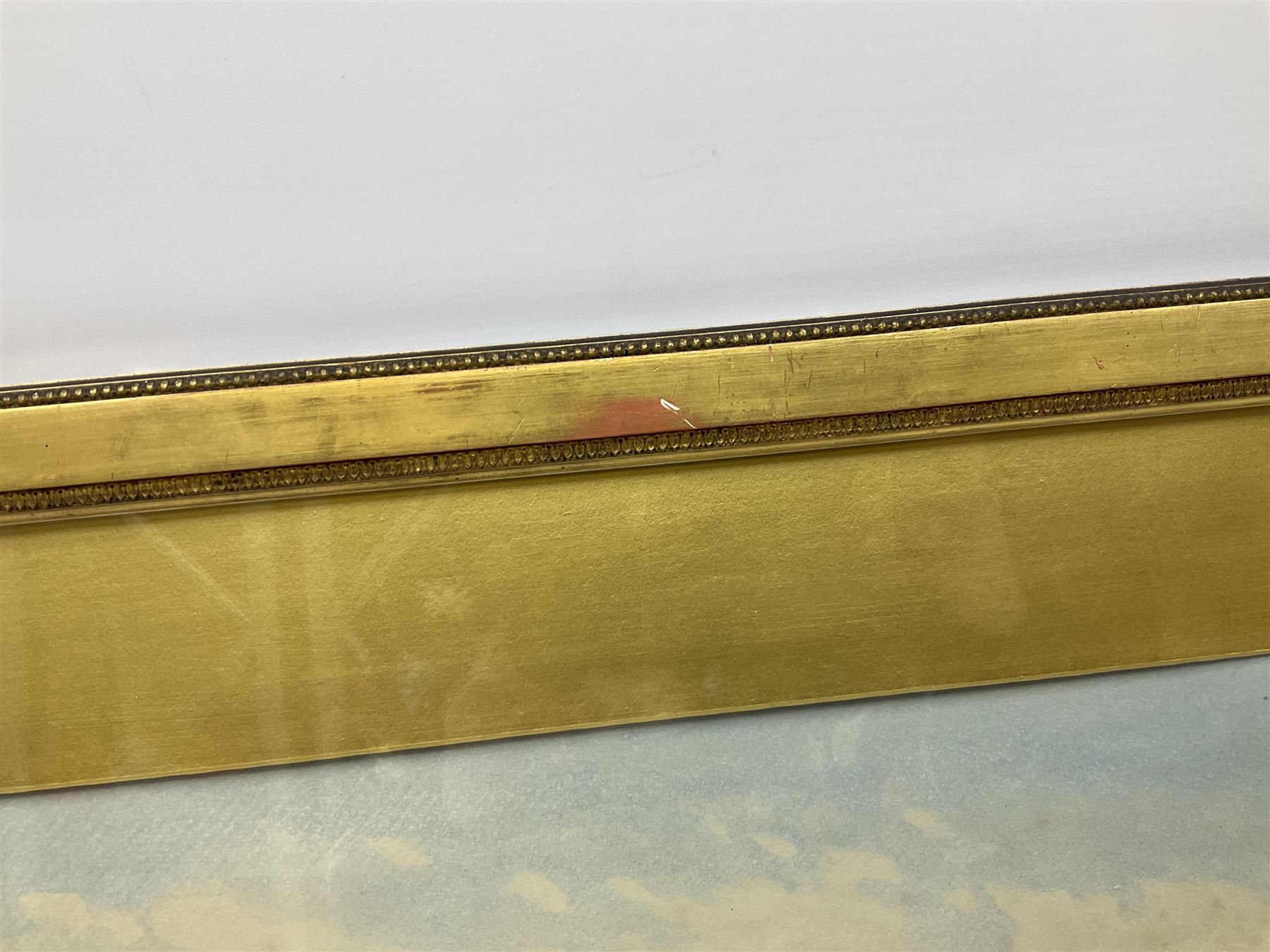 Kate E Booth (British fl.1850-1898):  'The Limpet Pickers', watercolour signed and titled 33cm x 51cm