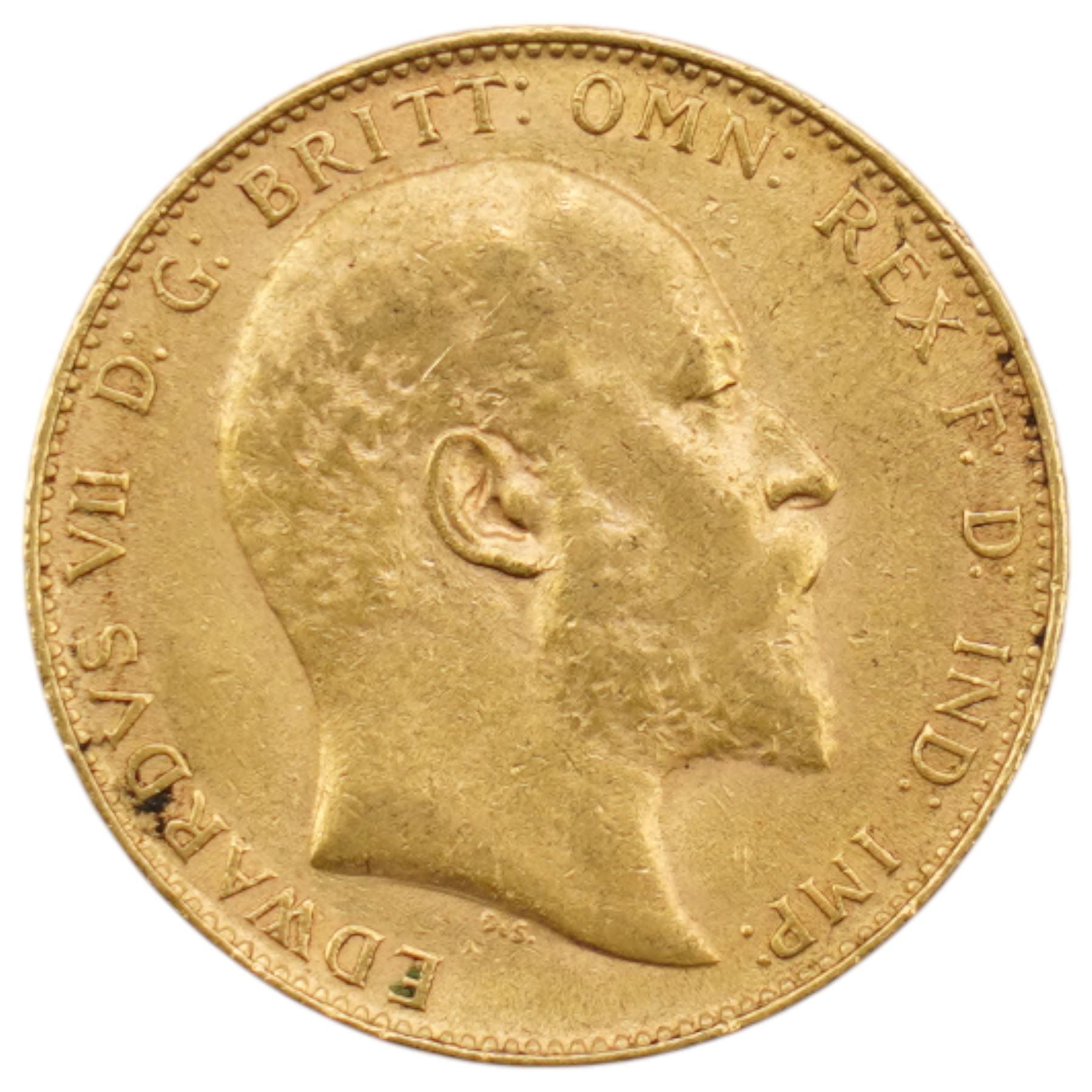 King Edward VII 1910 gold full sovereign coin