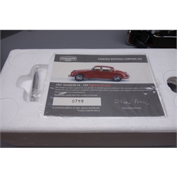  Paragon limited edition 1:18 scale die-cast model of a 1967 Daimler V8-250, No.799/3000, boxed with certificate  