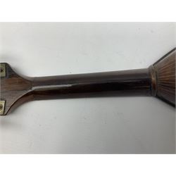 Italian mandolin, with foliate inlaid scratchplate, paper label inscribed 'Carlo Loveri & Figlio of Napoli', L62cm