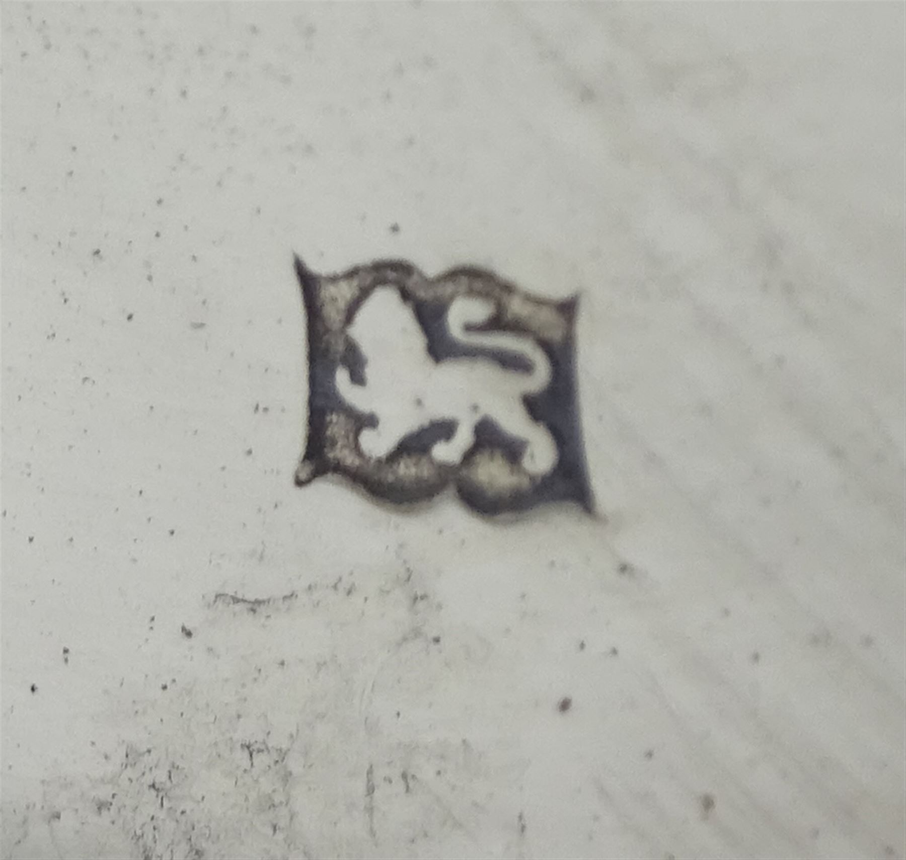 Pair of silver candlesticks by P H Vogel & Co, Birmingham 1970, silver spectacle case by W J Myatt & Co, Birmingham 1920 and five silver butter knives by James Dixon & Sons Ltd, Sheffield 1919